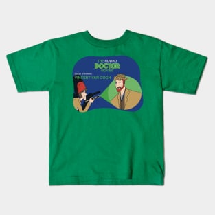 The Nuwho Doctor Movies - Van Gogh Kids T-Shirt